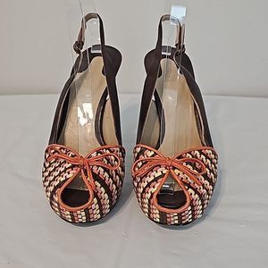 Joan & David Stilettos Peep Toe